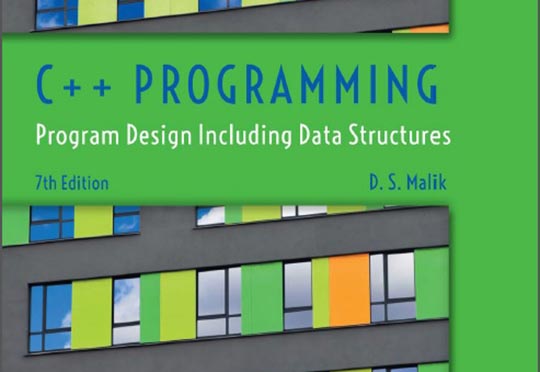 کتاب C++ Programming Program Design Including Data Structures
